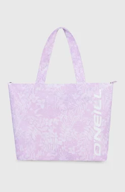 Coastal Print totebag| Paars