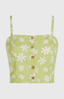 DamesBeach Vintage Cropped top| Groen