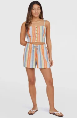 DamesBeach Vintage short| Geel
