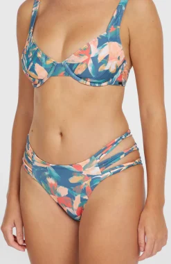 DamesBoulders bikinibroekje met zijbandjes| Blauw