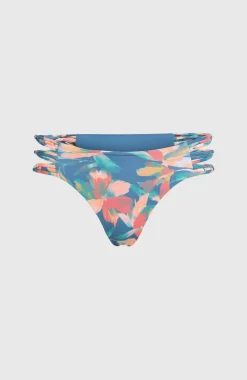 DamesBoulders bikinibroekje met zijbandjes| Blauw