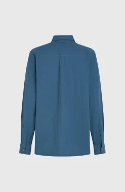 DamesBrenda blouse| Blauw
