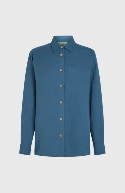DamesBrenda blouse| Blauw