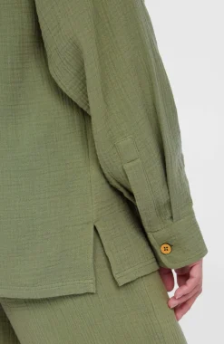 DamesBrenda blouse| Groen