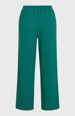 DamesBrenda Structured broek| Groen