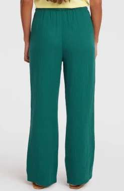 DamesBrenda Structured broek| Groen