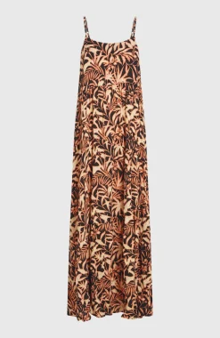DamesDevyn maxi-jurk| Zwart
