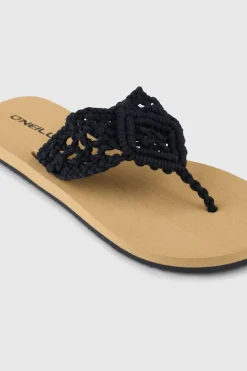 DamesDitsy Crochet slippers| Zwart
