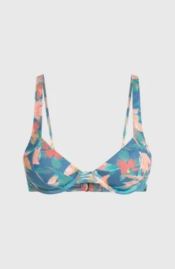DamesElsie bikinitop met beugels| Blauw