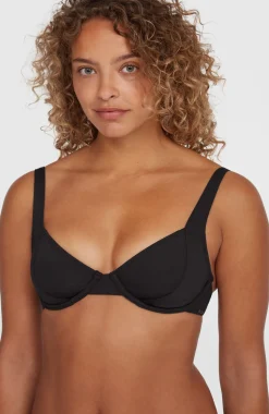 DamesElsie bikinitop met beugels| Zwart
