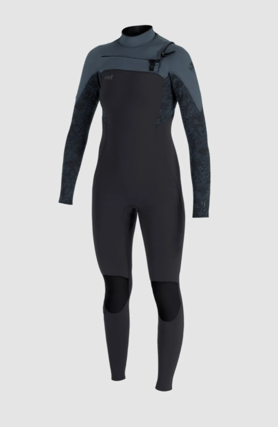DamesEpic 3/2 Chest Zip Full Wetsuit| Zwart