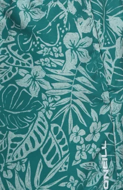 DamesEssentials 12'' All-Over Print zwembroek| Groen