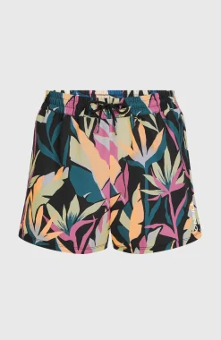 DamesEssentials 12'' All-Over Print zwembroek| Zwart