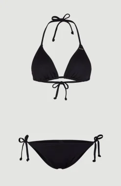 DamesEssentials Capri Bondey bikiniset| Zwart
