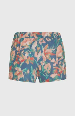 DamesEssentials Print 12'' zwembroek| Blauw