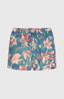 DamesEssentials Print 12'' zwembroek| Blauw