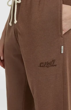 DamesEssentials Script joggingbroek| Bruin