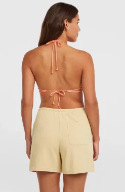 DamesEssentials Script sweatshort| Beige