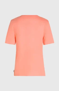 DamesEssentials Script T-shirt| Roze