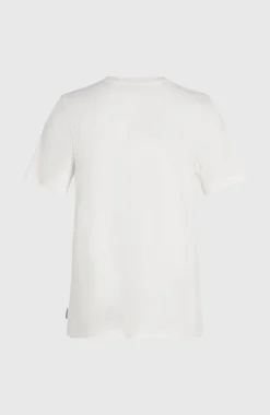 DamesEssentials Script T-shirt| Wit