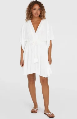 DamesEssentials strandjurk| Wit