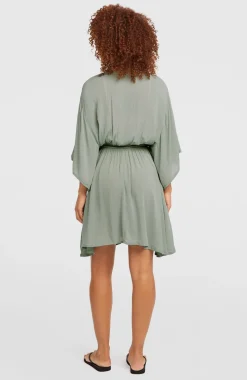 DamesEssentials Tokeena strandjurk| Groen