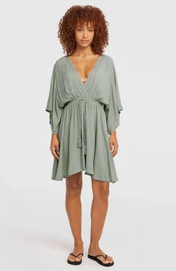 DamesEssentials Tokeena strandjurk| Groen