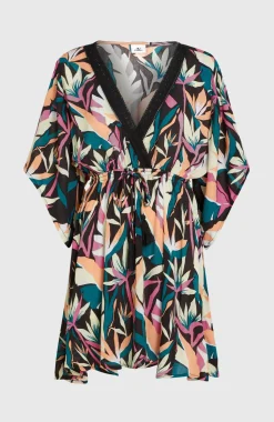 DamesEssentials Tokeena strandjurk| Zwart