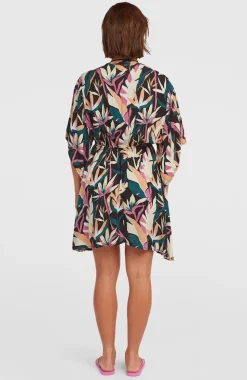 DamesEssentials Tokeena strandjurk| Zwart