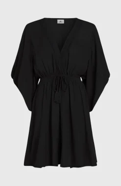DamesEssentials Tokeena strandjurk| Zwart