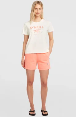 DamesFront Print T-shirt| Wit