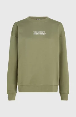 DamesFuture Surf Crew sweater| Groen