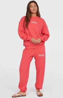 DamesFuture Surf Crew sweater| Roze