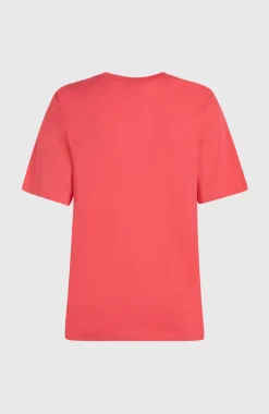 DamesFuture Surf Society T-shirt| Roze