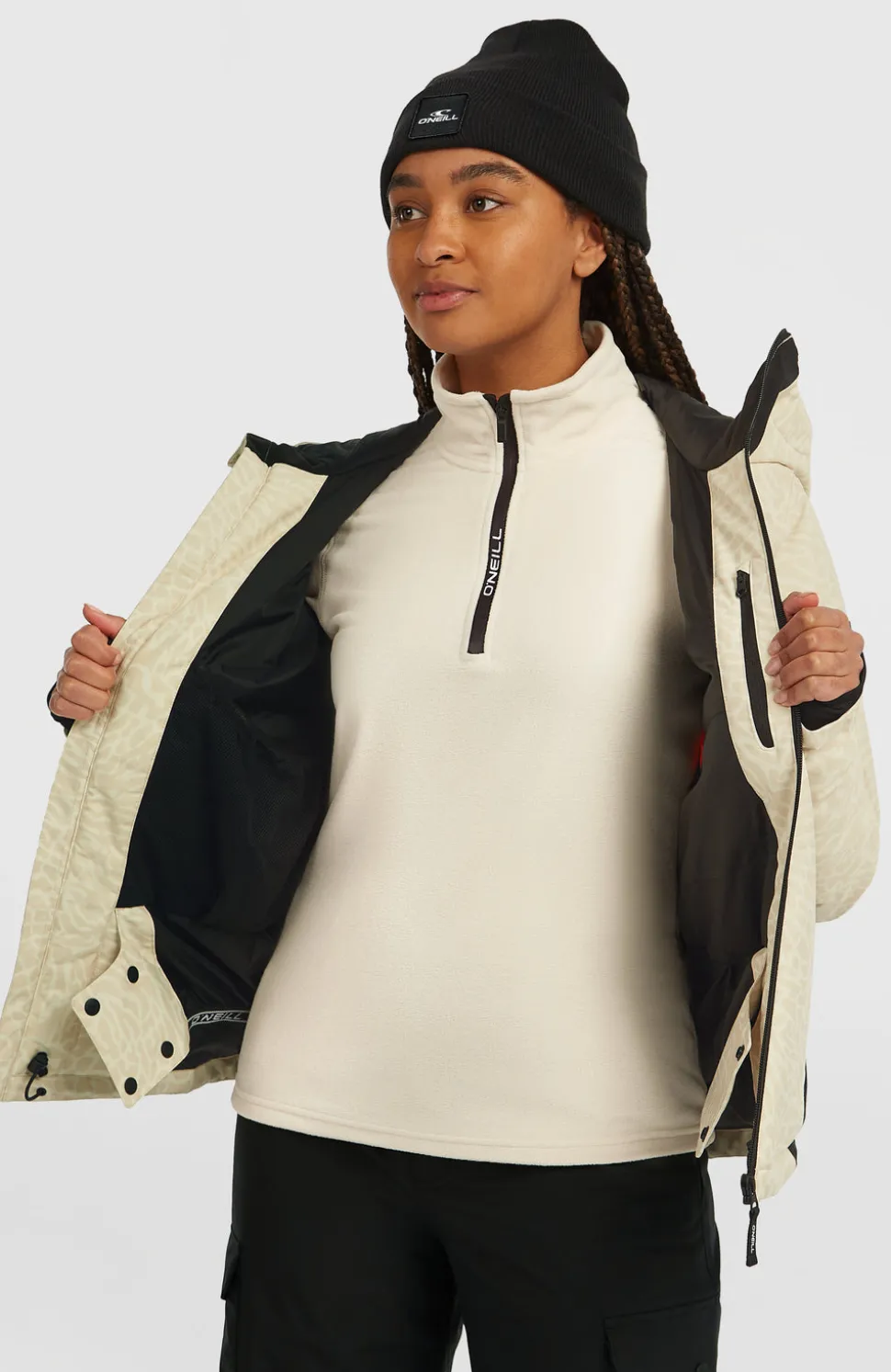 DamesFWC'Cruz Duo wintersportjas| Beige
