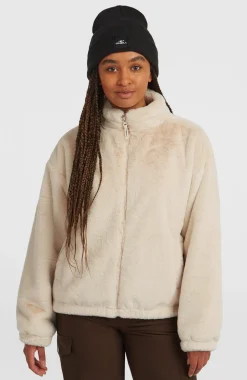 DamesFWC'Cruz fleecevest van imitatiebont| Beige