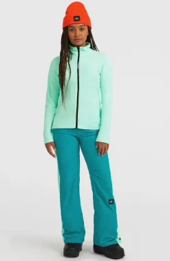 DamesFWC'Cruz Jack's Polartec® fleecevest met volledige rits| Groen