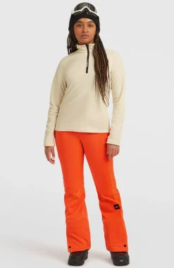 DamesFWC'Cruz Jack's Polartec® fleecetrui met halve rits| Beige