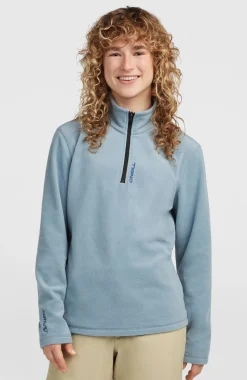 DamesFWC'Cruz Jack's Polartec® fleecetrui met halve rits| Blauw