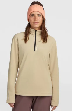 DamesFWC'Cruz Jack's Polartec® fleecetrui met halve rits| Beige