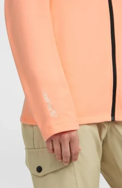 DamesFWC'Cruz Jack's Polartec® fleecevest met volledige rits| Oranje