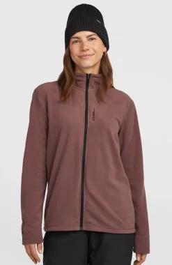 DamesFWC'Cruz Jack's Polartec® fleecevest met volledige rits| Paars