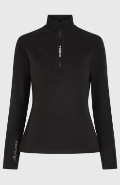 DamesFWC'Cruz Jack's Polartec® fleecetrui met halve rits| Zwart