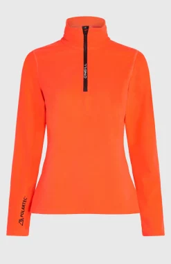 DamesFWC'Cruz Jack's Polartec® fleecetrui met halve rits| Rood