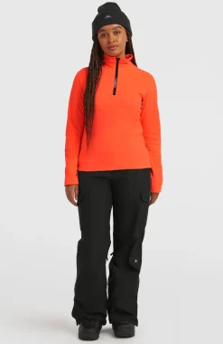 DamesFWC'Cruz Jack's Polartec® fleecetrui met halve rits| Rood