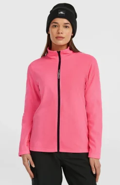 DamesFWC'Cruz Jack's Polartec® fleecevest met volledige rits| Roze