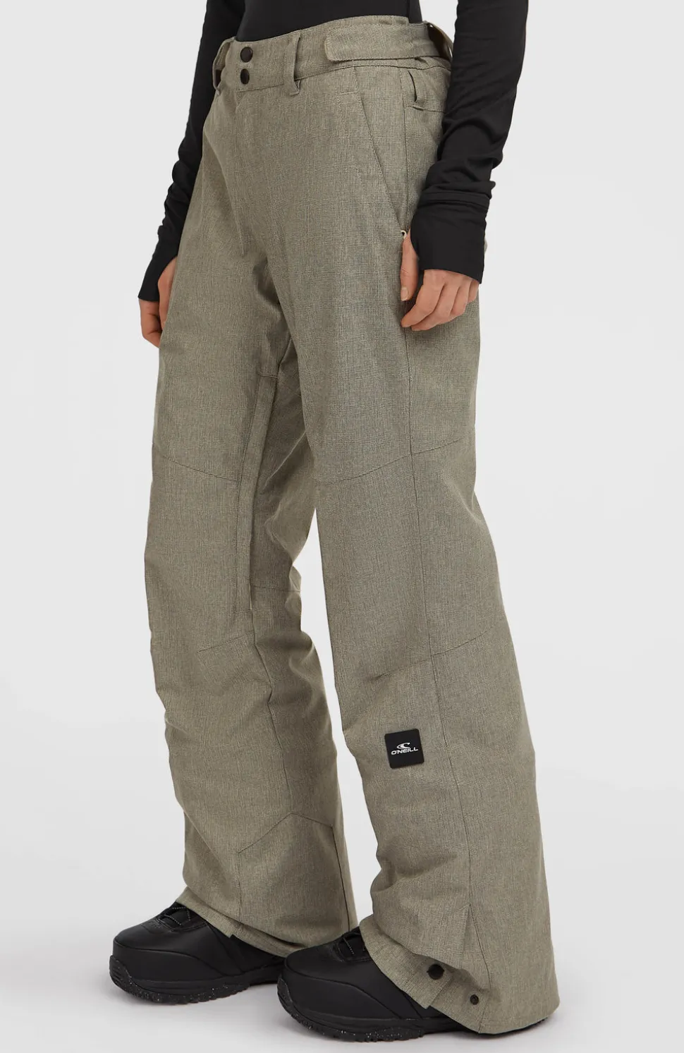 DamesFWC'Cruz Melange wintersportbroek| Beige