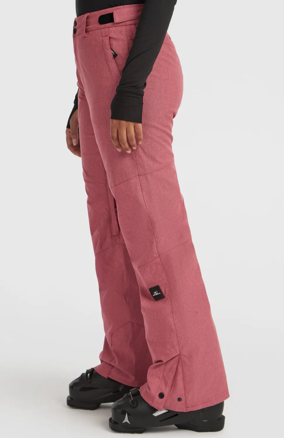 DamesFWC'Cruz Melange wintersportbroek| Roze