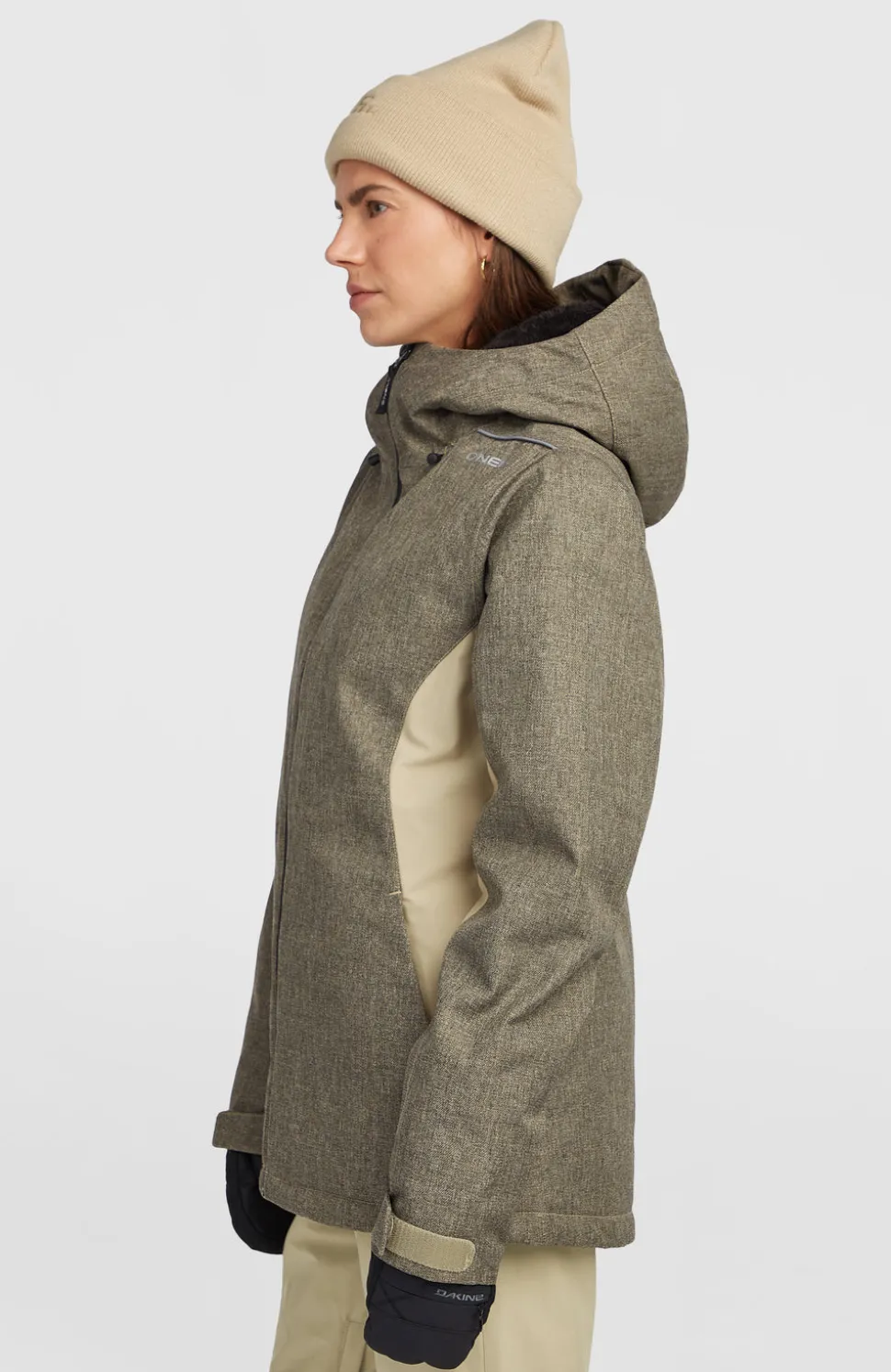 DamesFWC'Cruz Melange wintersportjas| Beige