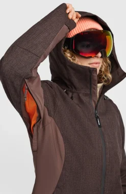 DamesFWC'Cruz Melange wintersportjas| Paars